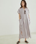 Yahoo!オークション - 「SALON adam et rope'」 半袖ワンピース FREE ... 「SALON adam et rope'」 半袖ワンピース FREE ... - Yahoo!...