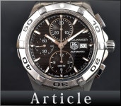 99949동작 확인제 TAG Heuer 태그 호 이어/ 아쿠아 레이서/ 손목시계 자동 권/ SS 브락크크로노그라후데이토 CAP2110/ D 비드바이코리아...