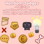 Random Badges - Hyokari - BOOTH