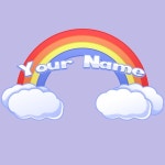 Rainbow Logo Template - Hyokari - BOOTH