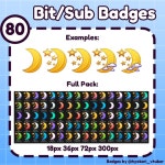Moon Badges - Hyokari - BOOTH