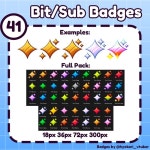 Star Badges - Hyokari - BOOTH