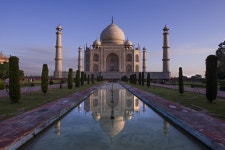 Free Images : building, evening, reflection, landmark, church, tourism, waterway, place of worship, india, monuments, the taj...