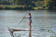 Free Images : sea, boat, summer, paddle, vehicle, sports, boating, benefit from, hamburg, canoeing, alster, water sport...