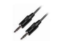 CABLES UNLIMITED AUD-1100-06 6.56 ft (2m) KaBLING 3.5mm Stereo Audio Cable - Black - Newegg.com