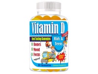 Vitamin D Gummies for Kids and Teens, Support Bone Health and Joint Mobility-Chewable Kids Vitamins for Better Absorption-High...