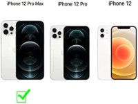 DEFBSC Compatible with iPhone 12 Pro Max Case, Liquid Silicone Case, Camera Protective Phone Case, Gel Rubber Full Body...