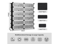 Costway 12 Cubic Portable Shoe Rack Shelf Cabinet Storage Closet Organizer Home Furni - Newegg.com