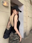 레트로 짧은 탑 세트 재킷 2023 봄과 가을 새로운 디자인 모든 일치 양복 조끼 블랙 가너 카디건 여성 • 1688 • 어이사마켓 | 어이사마켓...