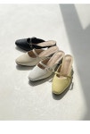 꼼꼼구두 루시 메리제인 뮬 힐(6cm) CM355