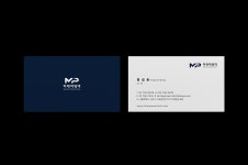 주식회사 미래파워텍 로고+명함 디자인 의뢰 사례 — 로고+명함 당선작
