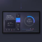 코콤드림홈아이오티 | KOCOM 2020 신규 스마트홈 월패드 UI 디자인 우승작 | 라우드소싱