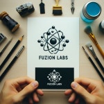 퓨전 랩스 (Fuzion Labs) 로고+명함 콘테스트 참여작 | 라우드소싱