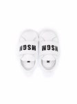 엠에스엠컴퍼니에코식당 | MSGM Kids 로고 프린트 에코 가죽 스니커즈 - Farfetch
