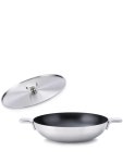 Alessi 핸들드 스테인리스 스틸 웍 28cm - Farfetch