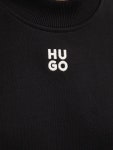 HUGO 로고 자수 스웨터 | 블랙 | FARFETCH KR