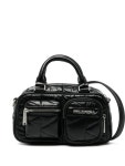 에스엠명품볼링아카데미 | Karl Lagerfeld 퀼트 포켓 SM 볼링 백 | 블랙 | FARFETCH KR
