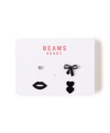 BEAMS HEART(ビームス ハート)モチーフ 4セット ピアス(アクセサリー ピアス(両耳用))通販|BEAMS BEAMS HEART(ビームス...