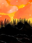 Pôr do Sol 🌅☀️ - ibisPaint