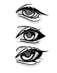 draw different eye shapes 1 Day - ibisPaint