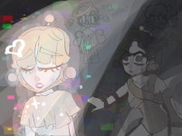 the light will never shine on the moon- - ibisPaint