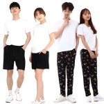 쿨바지 쿨반바지 여름 남성 여성 바지 7부 고무줄바지 - 오너클랜 오너클랜 - 쿨바지 쿨반바지 여름 남성 여성 바지 7부 고무줄바지