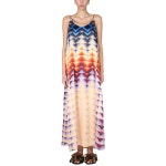 22 S/S 파코라반 드레스 with KALEIDOSCOPE 프린트 22PCR0438PO0303_V920 - 리본즈(REEBONZ)