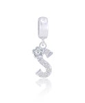 주식회사 오로라에스(AURORA S) | Aurora Italia ALPHABET S 18k White Gold Charm - 리본즈 코리아(REEBONZ KOREA)