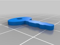 Diary Key by adamhiram - Thingiverse Diary Key by adamhiram