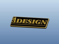 Thingiverse - Key Chain by 3Design-Prototype Key Chain by 3Design-Prototype