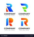 헤게에프앤비 | Set letter r logo design template Royalty Free Vector Image Set letter r logo design template vector image on VectorStock