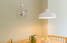 주식회사 스페로이언 | 시계 하나로 완벽한 인테리어 WIRE CLOCK.MINI .natural by 주식회사 이언