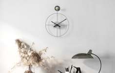 주식회사 스페로이언 | 시계 하나로 완벽한 인테리어 WIRE CLOCK.MINI .natural by 주식회사 이언