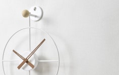주식회사 스페로이언 | 시계 하나로 완벽한 인테리어 WIRE CLOCK.MINI .natural by 주식회사 이언