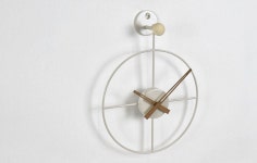 주식회사 스페로이언 | 시계 하나로 완벽한 인테리어 WIRE CLOCK.MINI .natural by 주식회사 이언