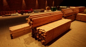 在道具创建的Construction Pack Vol. 1 - Lumber, Rebar, Warehouse Props - 虚幻引擎商城