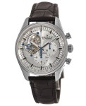 Zenith Chronomaster El Primero Open Silver Dial Brown Leather... for $5,995 for sale from a Seller on Chrono24