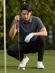 김영주골프 남성 젠틀스윙 기능성 골프웨어 필드 반팔 카라티셔츠(M7SS14)