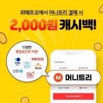인셀덤 트리머니 | 위메프오, 머니트리 통합포인트 결제 가능…2000원 캐시백 이벤트 - 뽐뿌:뉴스게시판 위메프오, 머니트리 통합포인트 결제 가능…2000원...