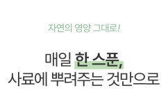 하루 258원ㅣ자연이 선물한 슈퍼푸드로 만든 ‘하루 영양' 파우더 by 농업회사법인비씨엠파크주식회사