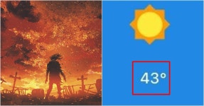 “포항 날씨 미쳤습니다. 낮에 체감온도 43도까지 찍혔습니다” | 위키트리 “포항 날씨 미쳤습니다. 낮에 체감온도 43도까지 찍혔습니다”