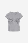 케이엔엔라이프(주)리본마트지점 | RIBBON KNOT FRONT TOP / GRAY :상세정보 - HAGO(하고)