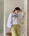 히얼위아 햄프톤 후드 맨투맨