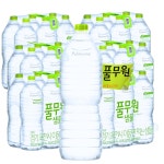 쇼우몰푸디 풀무원 샘물 무라벨 생수 2Lx36개 생수2l 음료 물 2L se