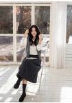시크폭스 - 로아레 퀼팅 패딩 스커트_54SK1261