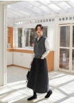 시크폭스 - 로아레 퀼팅 패딩 스커트_54SK1261
