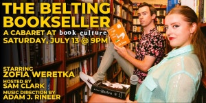 THE BELTING BOOKSELLER: A CABARET Announced At Book Culture