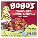 Bobo's Oat Bars, 초콜릿 아몬드 브라우니 오트 바이츠, 5개입, 각 37g(1.3oz)