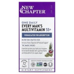 종합가판점55 | New Chapter, Every Man 원 데일리 55+ 종합비타민, 식물성 정제 72정