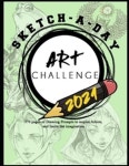 Sketch-A-Day Challenge 2021 | Books, I. a. - 교보문고